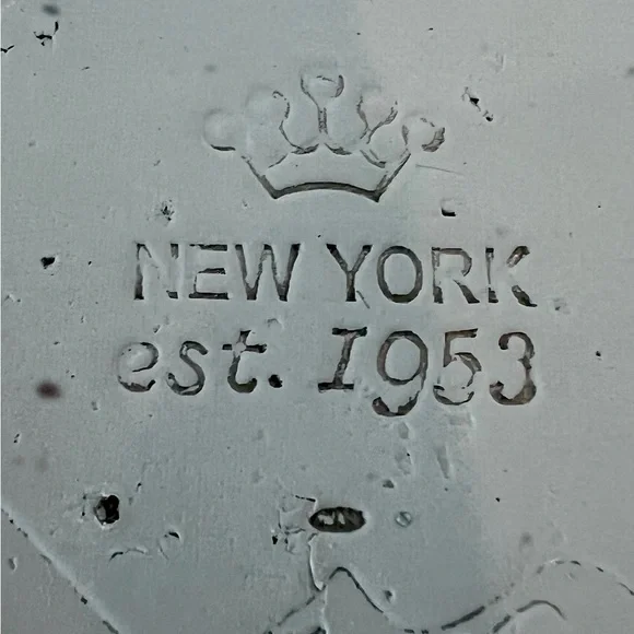 Nina Women’s Leather Slingback Gold Silver Heels Size 9.5 - Picture 9 of 10